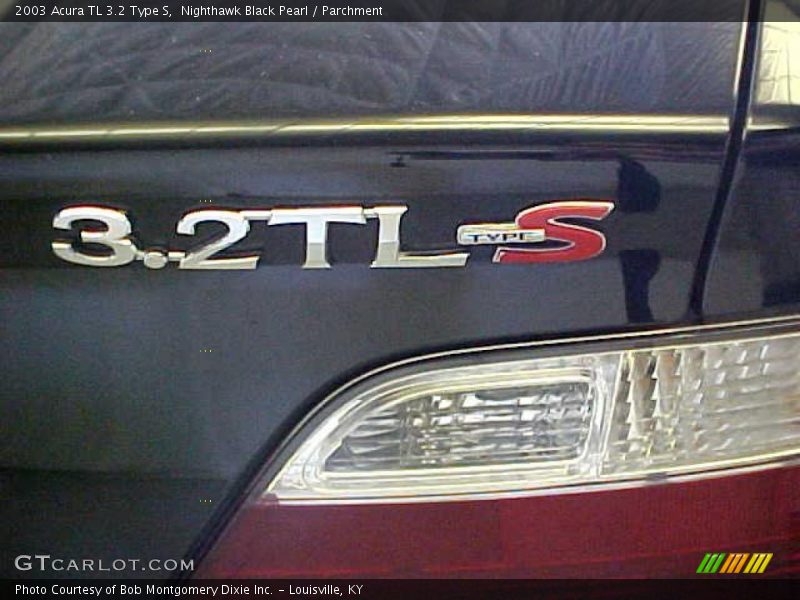 Nighthawk Black Pearl / Parchment 2003 Acura TL 3.2 Type S