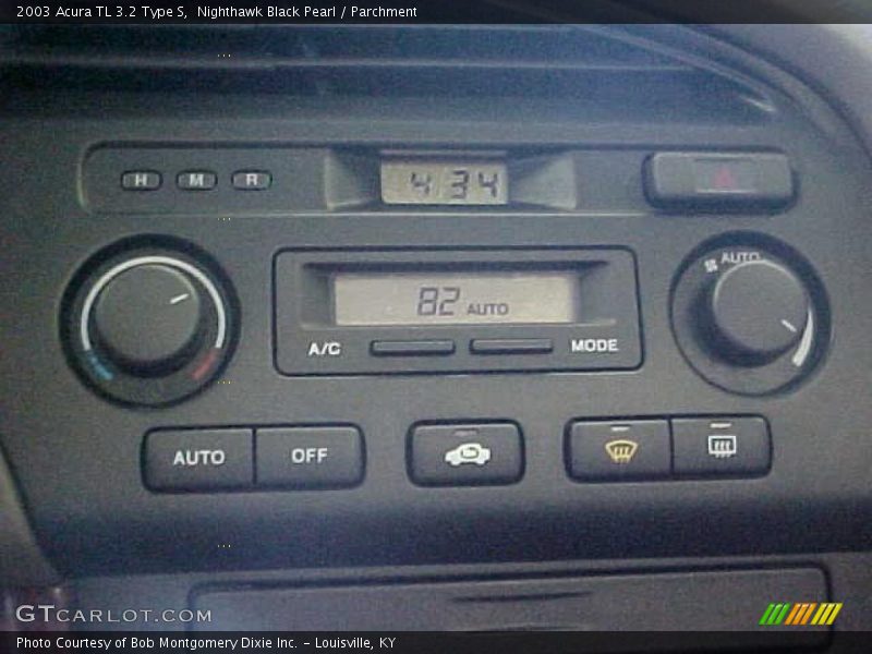 Nighthawk Black Pearl / Parchment 2003 Acura TL 3.2 Type S