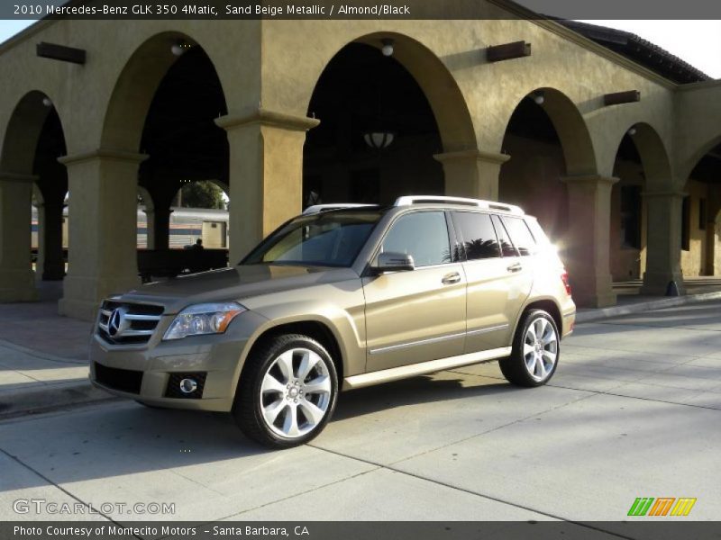 Sand Beige Metallic / Almond/Black 2010 Mercedes-Benz GLK 350 4Matic