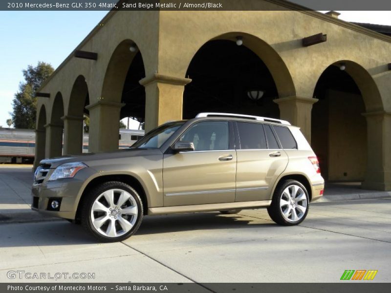Sand Beige Metallic / Almond/Black 2010 Mercedes-Benz GLK 350 4Matic