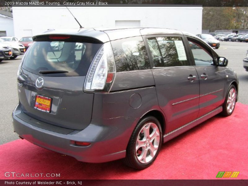 Galaxy Gray Mica / Black 2009 Mazda MAZDA5 Touring