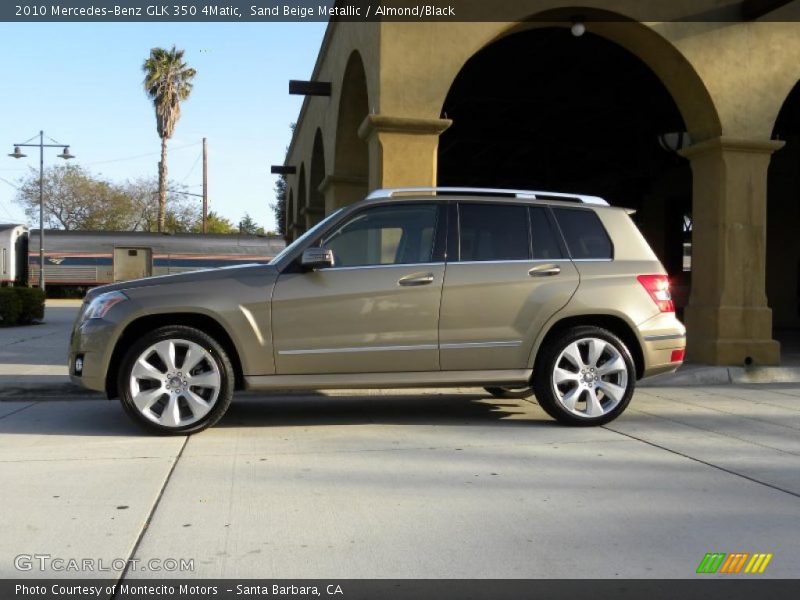 Sand Beige Metallic / Almond/Black 2010 Mercedes-Benz GLK 350 4Matic