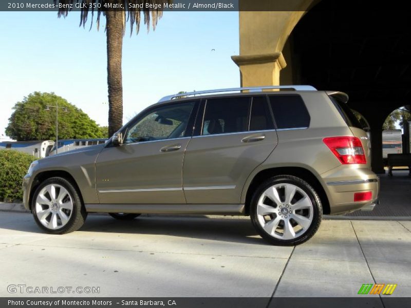 Sand Beige Metallic / Almond/Black 2010 Mercedes-Benz GLK 350 4Matic