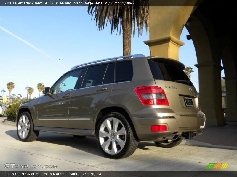 Sand Beige Metallic / Almond/Black 2010 Mercedes-Benz GLK 350 4Matic