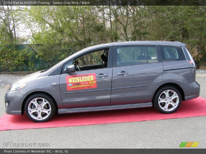 Galaxy Gray Mica / Black 2009 Mazda MAZDA5 Touring