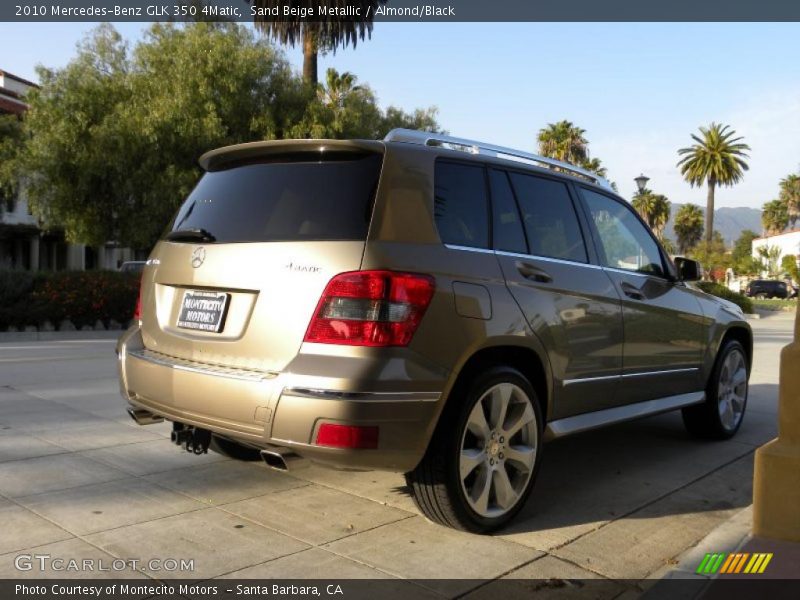 Sand Beige Metallic / Almond/Black 2010 Mercedes-Benz GLK 350 4Matic