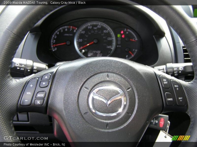 Galaxy Gray Mica / Black 2009 Mazda MAZDA5 Touring