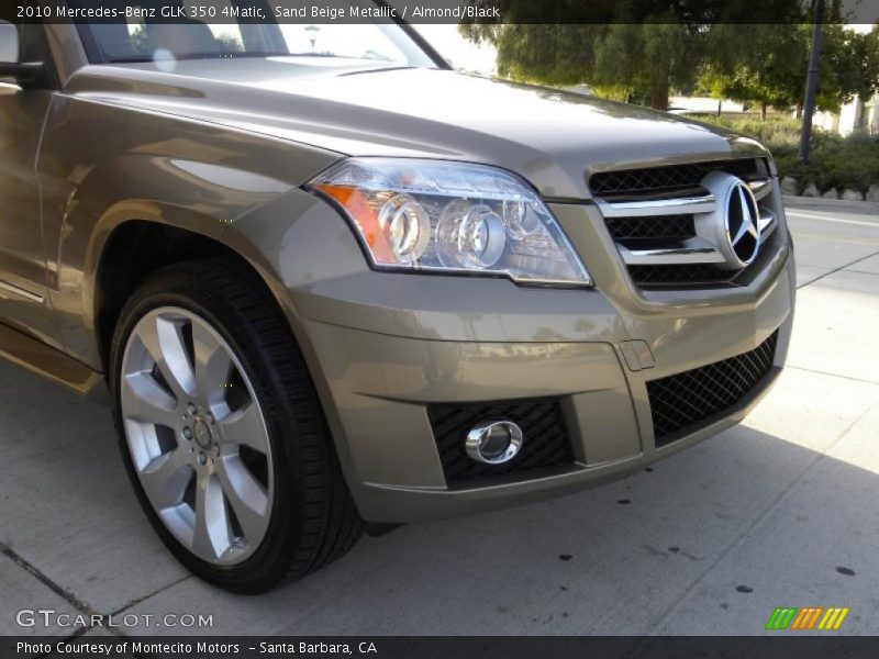 Sand Beige Metallic / Almond/Black 2010 Mercedes-Benz GLK 350 4Matic