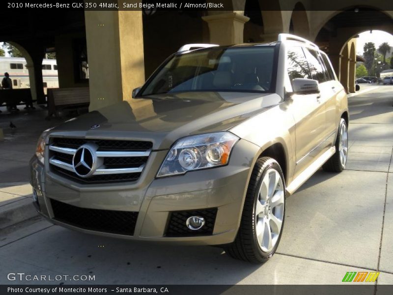 Sand Beige Metallic / Almond/Black 2010 Mercedes-Benz GLK 350 4Matic