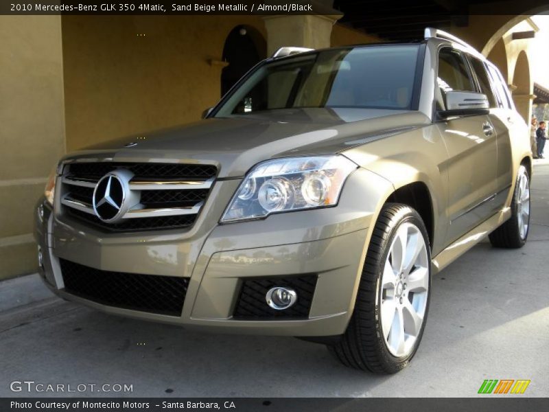 Sand Beige Metallic / Almond/Black 2010 Mercedes-Benz GLK 350 4Matic