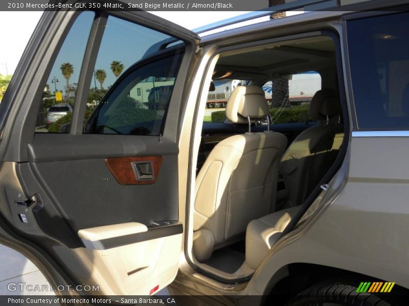 Sand Beige Metallic / Almond/Black 2010 Mercedes-Benz GLK 350 4Matic