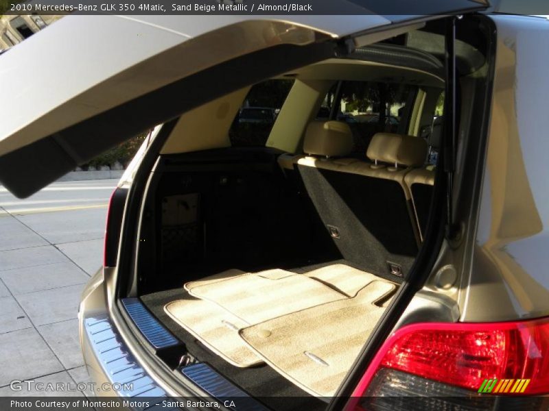 Sand Beige Metallic / Almond/Black 2010 Mercedes-Benz GLK 350 4Matic