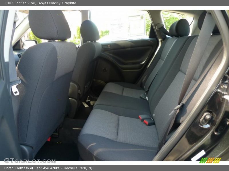 Abyss Black / Graphite 2007 Pontiac Vibe