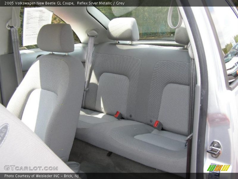 Reflex Silver Metallic / Grey 2005 Volkswagen New Beetle GL Coupe