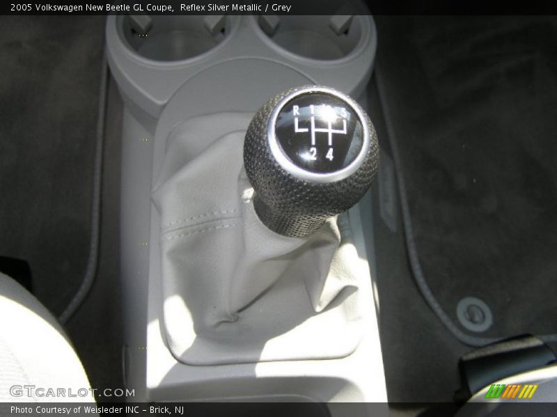 Reflex Silver Metallic / Grey 2005 Volkswagen New Beetle GL Coupe