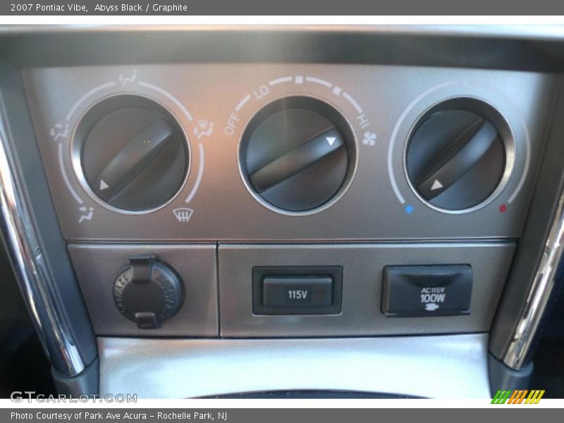 Abyss Black / Graphite 2007 Pontiac Vibe