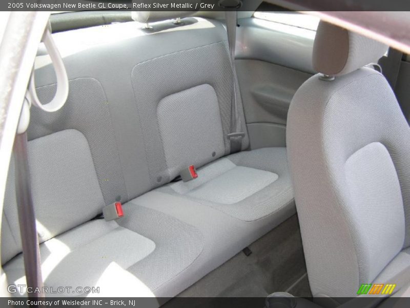 Reflex Silver Metallic / Grey 2005 Volkswagen New Beetle GL Coupe