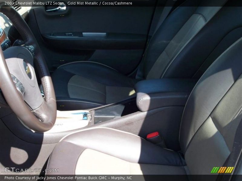 Gold Mist Metallic / Cocoa/Cashmere 2009 Chevrolet Malibu LTZ Sedan