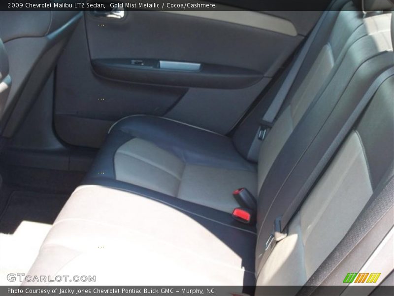 Gold Mist Metallic / Cocoa/Cashmere 2009 Chevrolet Malibu LTZ Sedan