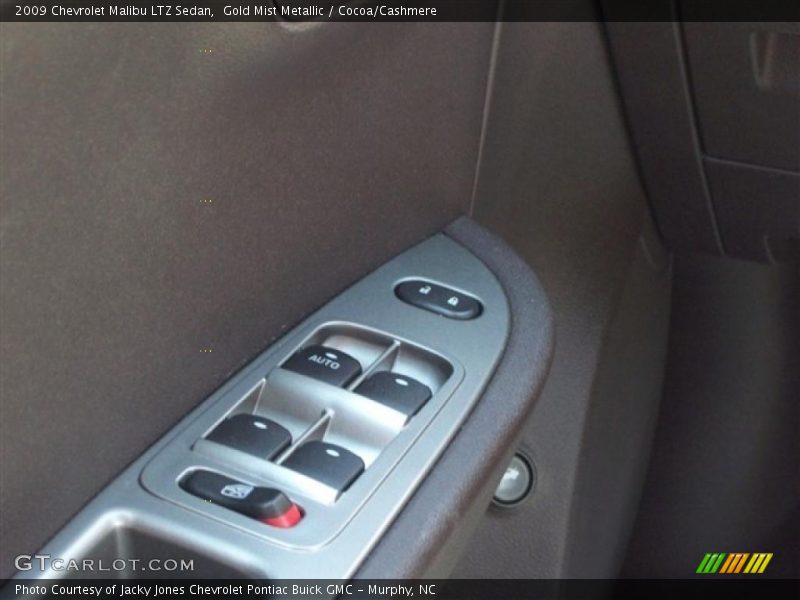 Gold Mist Metallic / Cocoa/Cashmere 2009 Chevrolet Malibu LTZ Sedan