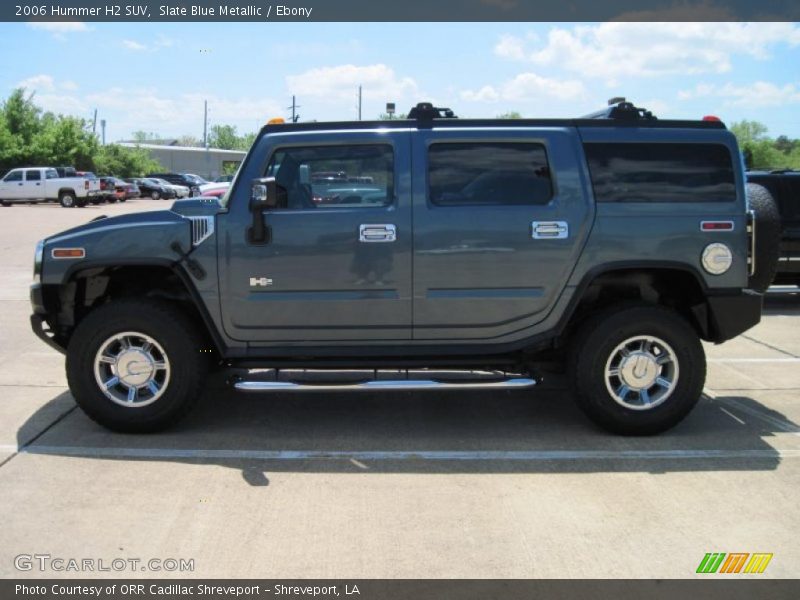 Slate Blue Metallic / Ebony 2006 Hummer H2 SUV