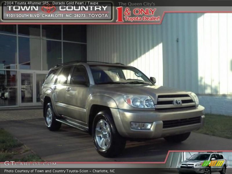 Dorado Gold Pearl / Taupe 2004 Toyota 4Runner SR5