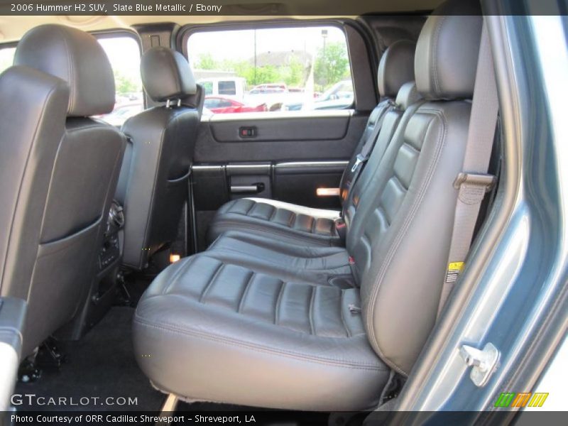 Slate Blue Metallic / Ebony 2006 Hummer H2 SUV