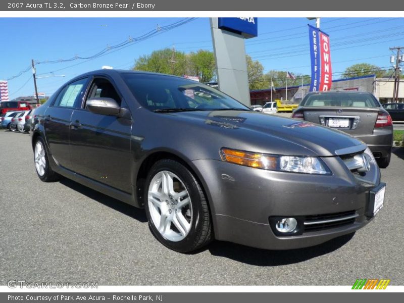 Carbon Bronze Pearl / Ebony 2007 Acura TL 3.2