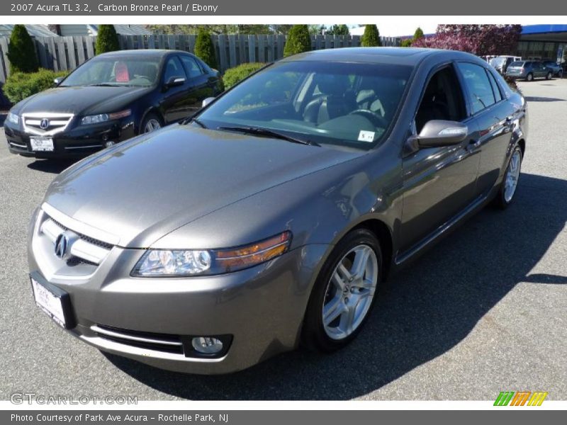 Carbon Bronze Pearl / Ebony 2007 Acura TL 3.2