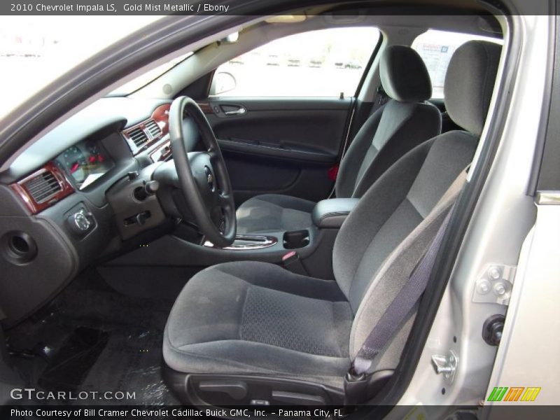 Gold Mist Metallic / Ebony 2010 Chevrolet Impala LS