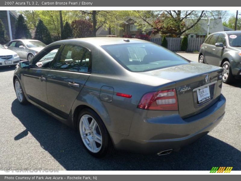 Carbon Bronze Pearl / Ebony 2007 Acura TL 3.2