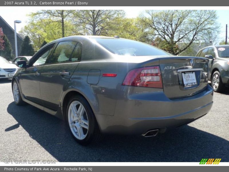 Carbon Bronze Pearl / Ebony 2007 Acura TL 3.2