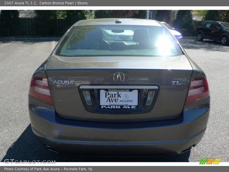 Carbon Bronze Pearl / Ebony 2007 Acura TL 3.2