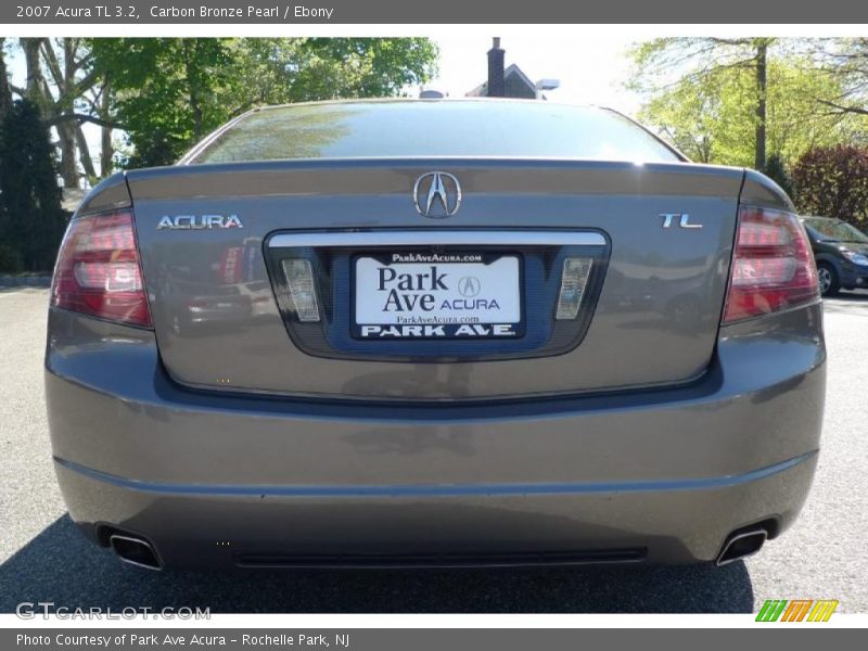 Carbon Bronze Pearl / Ebony 2007 Acura TL 3.2