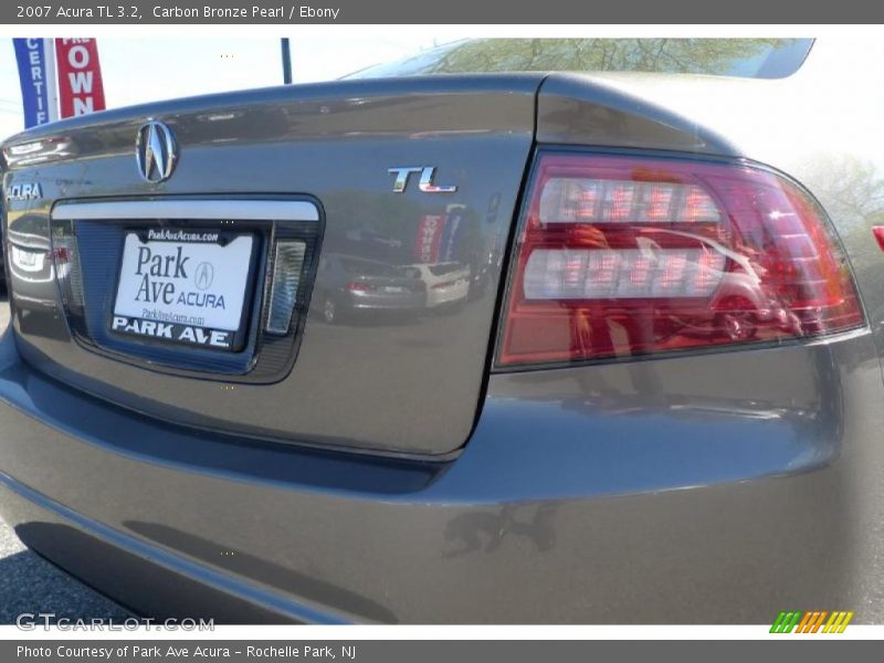 Carbon Bronze Pearl / Ebony 2007 Acura TL 3.2