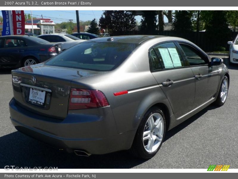 Carbon Bronze Pearl / Ebony 2007 Acura TL 3.2