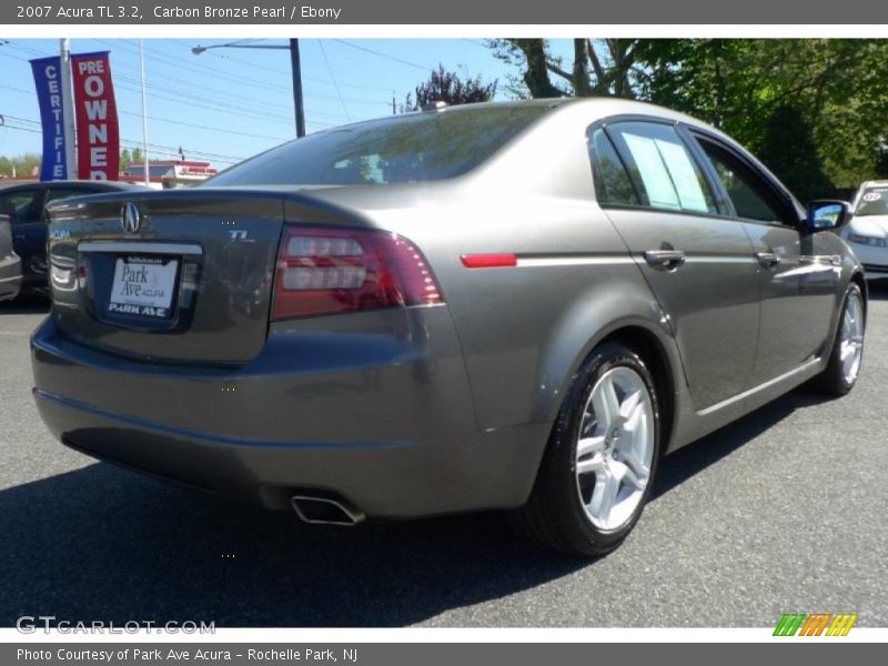 Carbon Bronze Pearl / Ebony 2007 Acura TL 3.2