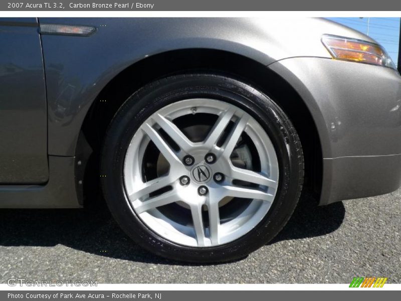 Carbon Bronze Pearl / Ebony 2007 Acura TL 3.2