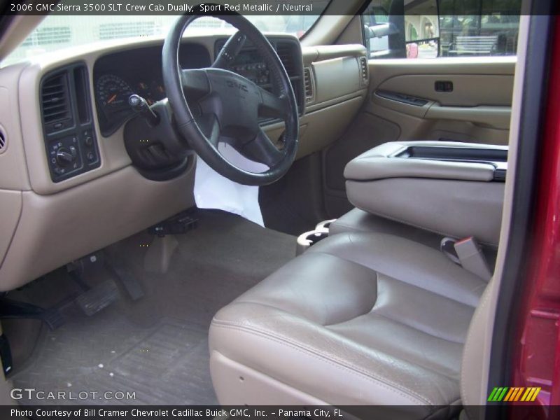 Sport Red Metallic / Neutral 2006 GMC Sierra 3500 SLT Crew Cab Dually