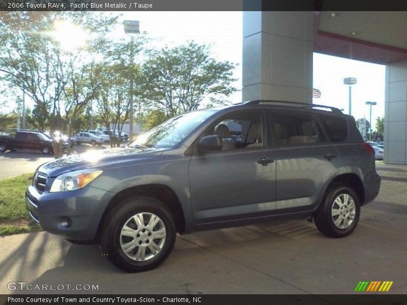 Pacific Blue Metallic / Taupe 2006 Toyota RAV4
