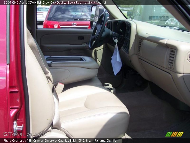 Sport Red Metallic / Neutral 2006 GMC Sierra 3500 SLT Crew Cab Dually