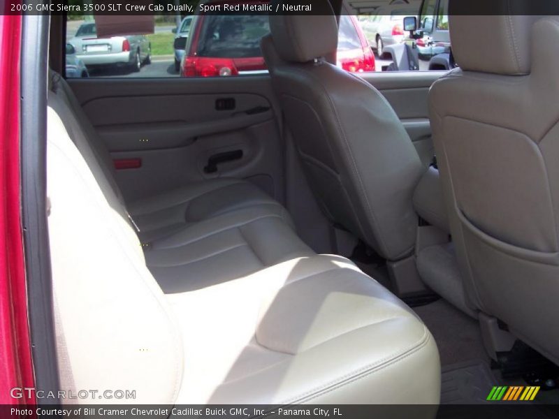 Sport Red Metallic / Neutral 2006 GMC Sierra 3500 SLT Crew Cab Dually