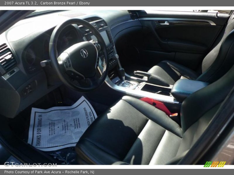 Carbon Bronze Pearl / Ebony 2007 Acura TL 3.2