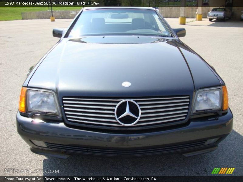 Black / Grey 1993 Mercedes-Benz SL 500 Roadster