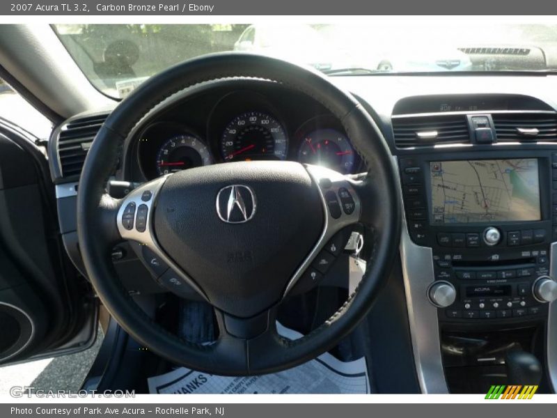 Carbon Bronze Pearl / Ebony 2007 Acura TL 3.2