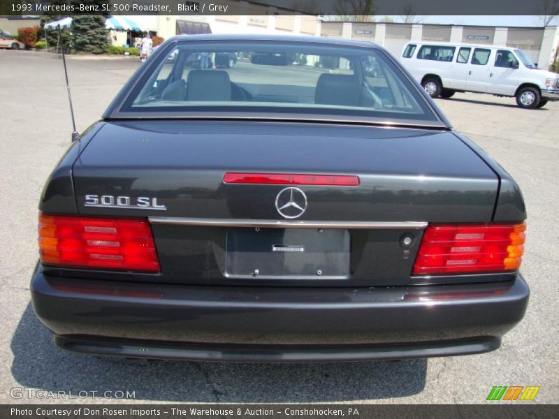 Black / Grey 1993 Mercedes-Benz SL 500 Roadster