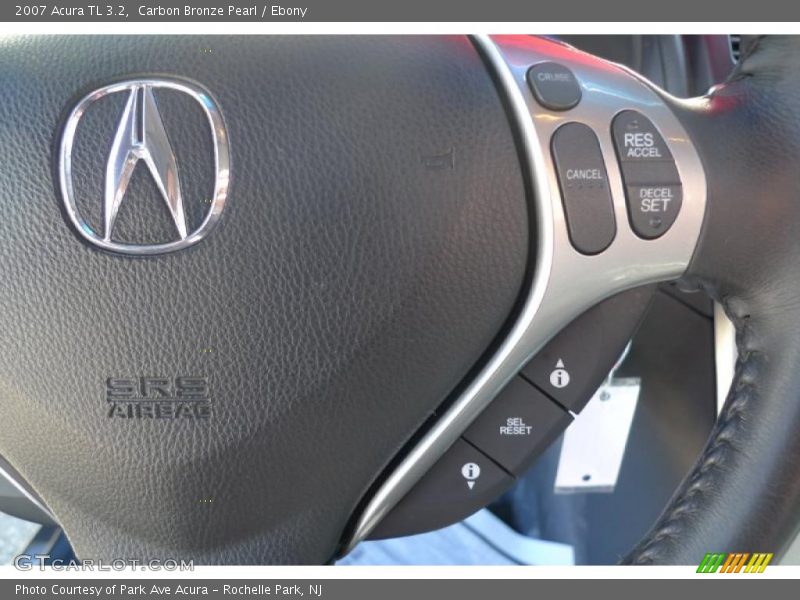 Carbon Bronze Pearl / Ebony 2007 Acura TL 3.2
