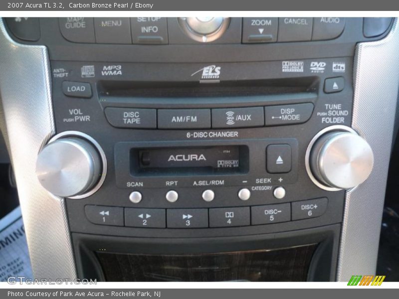 Carbon Bronze Pearl / Ebony 2007 Acura TL 3.2