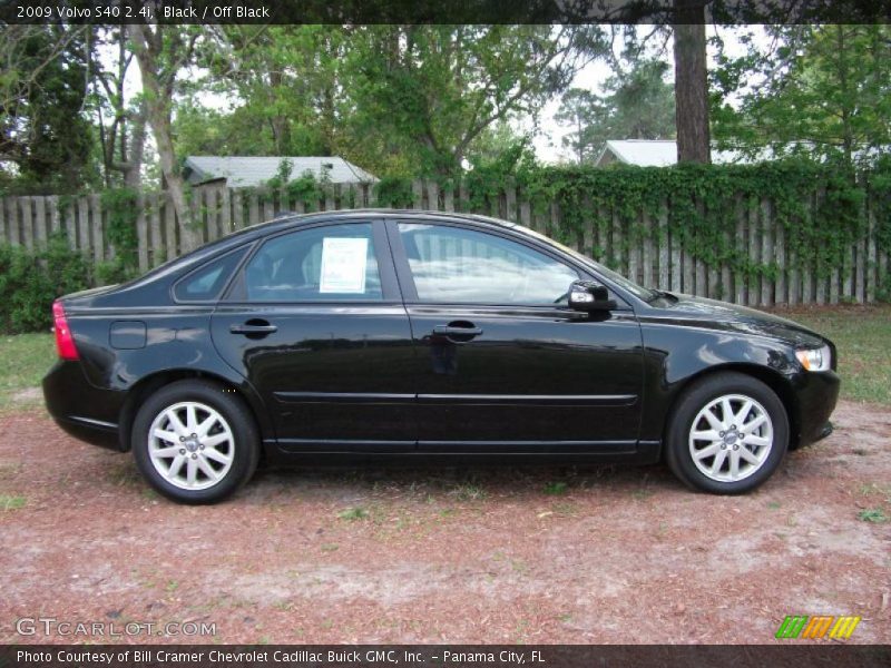 Black / Off Black 2009 Volvo S40 2.4i