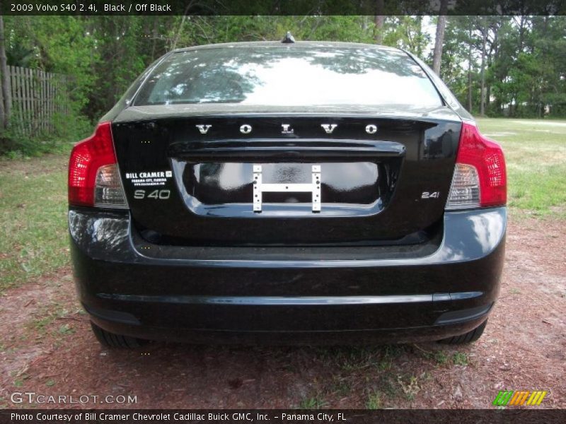 Black / Off Black 2009 Volvo S40 2.4i